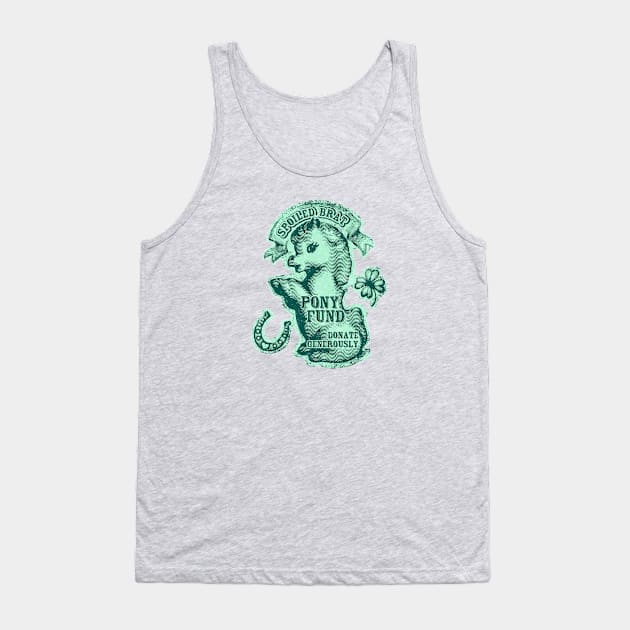 Pony Fund - in mint! Tank Top by Marianne Martin